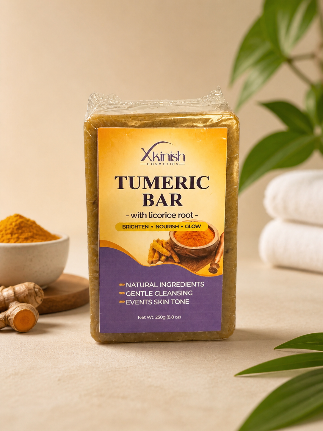 Tumeric Bar with Licorice Root Soap