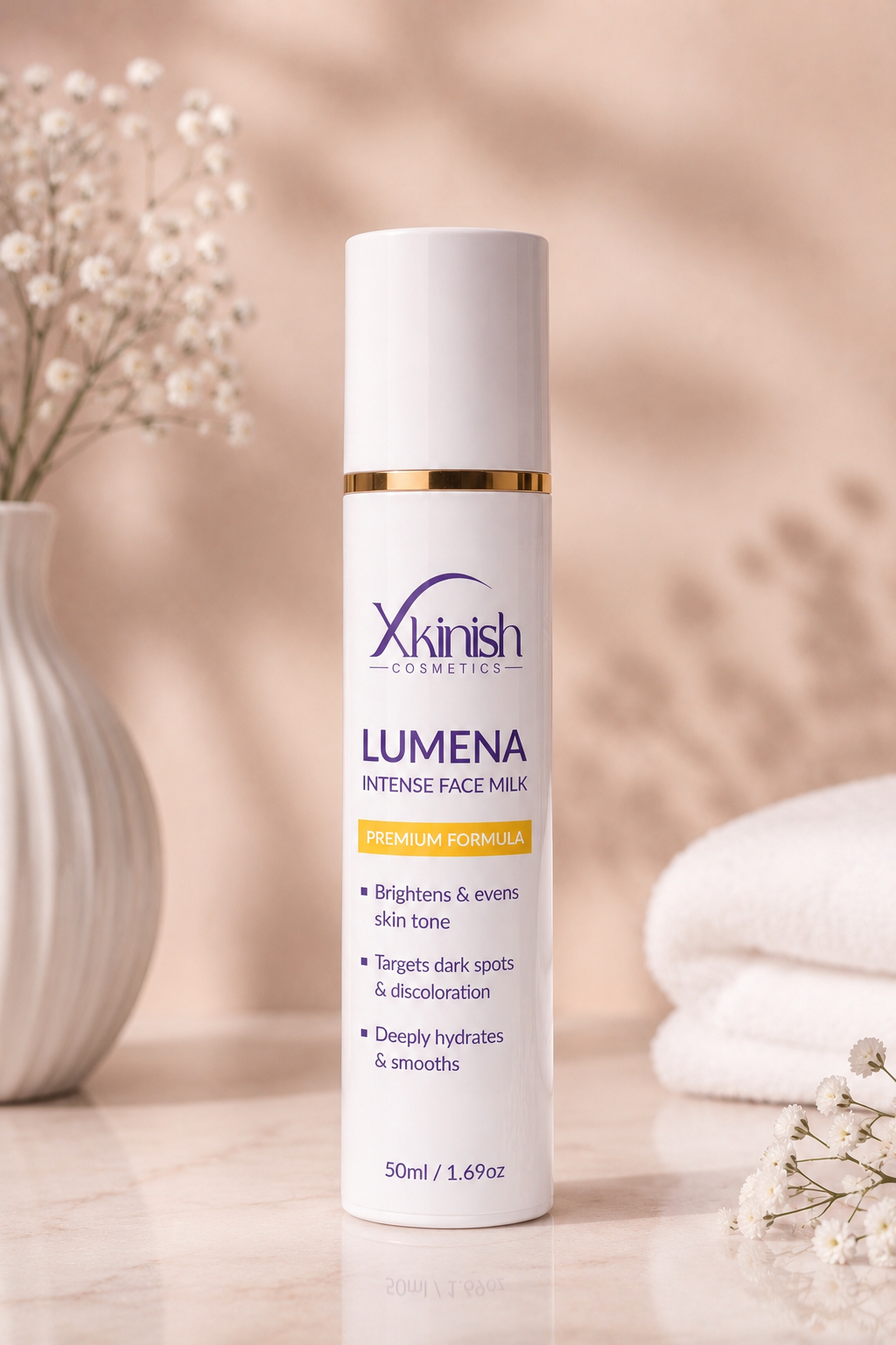 Lumena Intense Face Milk – Brightening & Hydrating Moisturizer